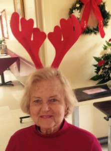 Betty, you're quite the little reindeer!!