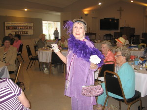 Mareline, you are classy & flashy in your purple!!