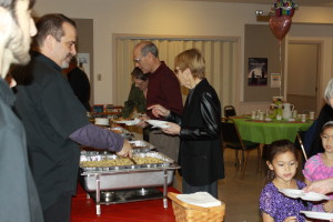 a great lunch shared by all!!