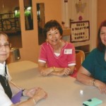 Pastor Marillyn, Sarah & Pastor Nancy smiling & happy with the day's success!!